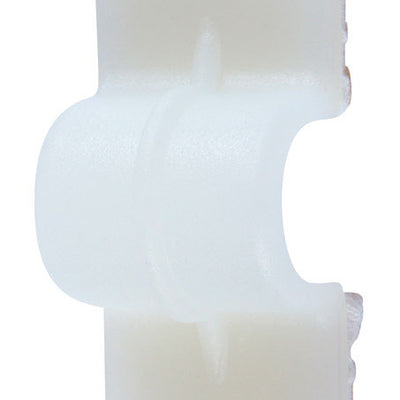 Jandorf 3/8 in. D X 1.51 in. L Natural Nylon Cable Clip