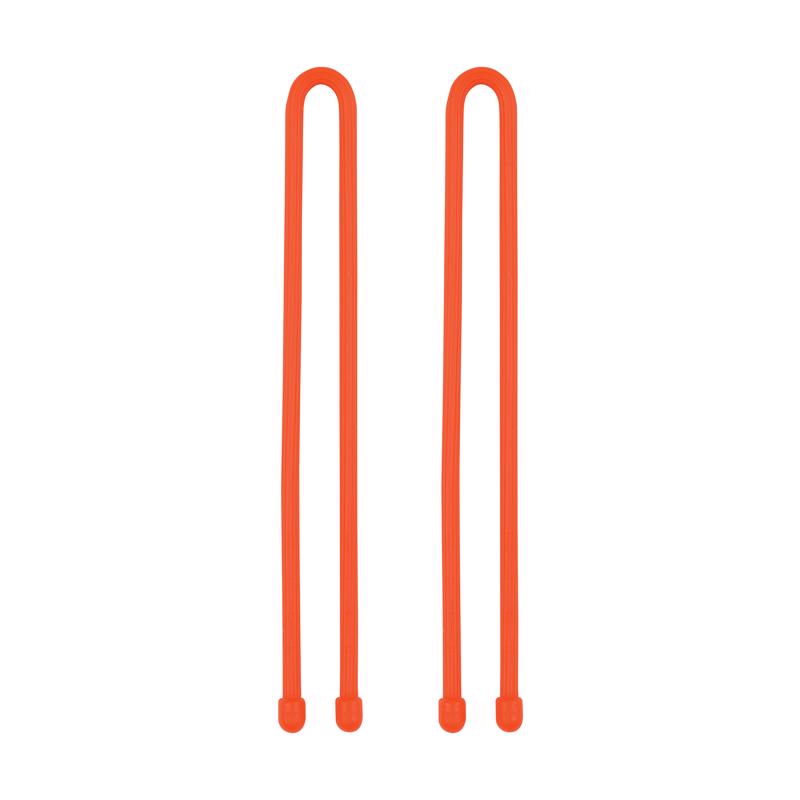 Nite Ize Gear Tie 12 in. L Orange Twist Ties 2 pk