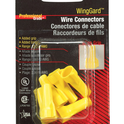 Gardner Bender WingGard 22-10 Ga. Copper Wire Wire Connector Yellow 6 pk