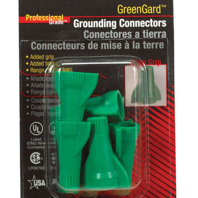 Gardner Bender GreenGard 14-10 Ga. Copper Wire Wire Connector Green 6 pk