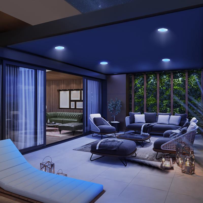 Feit PAR38 E26 (Medium) LED Bulb Blue 40 Watt Equivalence
