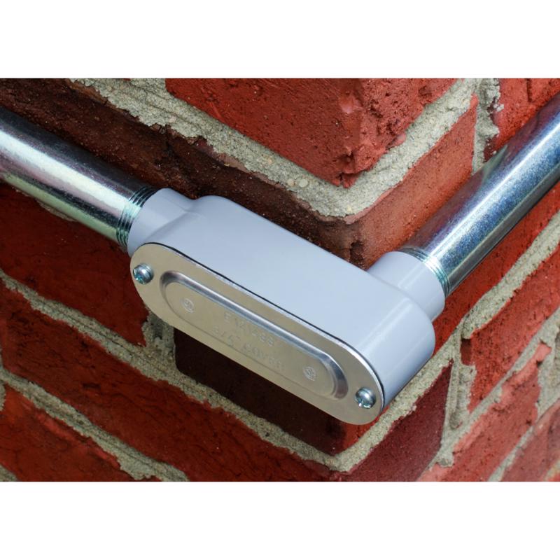 Sigma Electric ProConnex 2 in. D Die-Cast Aluminum Conduit Body For Rigid
