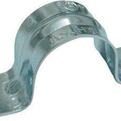Sigma Electric ProConnex 3/4 in. D Zinc-Plated Steel 2 Hole Strap 50 pk
