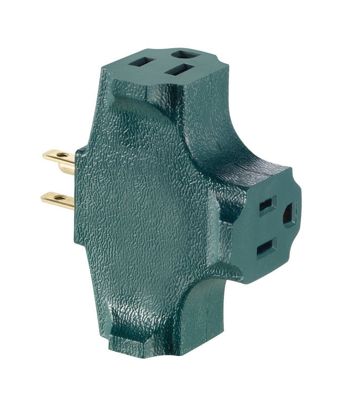 Leviton Grounded 3 outlets Adapter