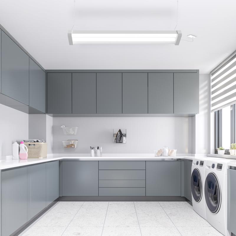 Feit SHOP 48 in. 2-Light each 45 W LED Utility Light