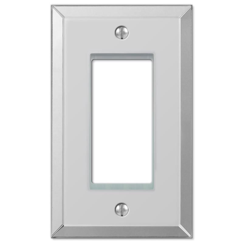 Amerelle Clear 1 gang Acrylic Decorator Wall Plate