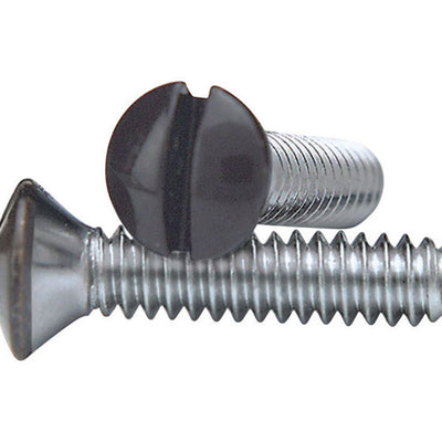 Amerelle Brown Steel Wall Plate Screws 10 pk