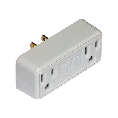 Thermocube Polarized 2 outlets Thermostatically Controlled Outlet
