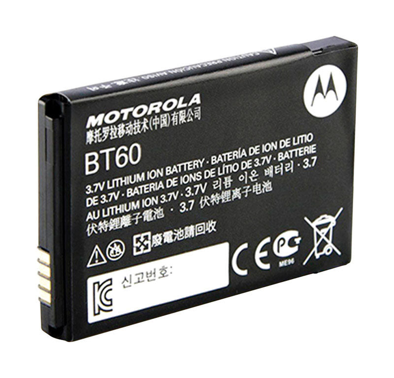 Motorola Lithium Ion Assorted 3.7 V 1130 mAh Two-Way Radio Battery HKNN4014