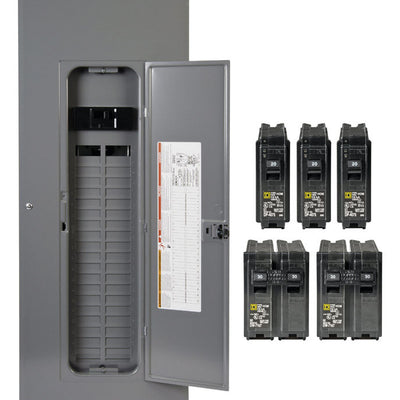 Square D 200 amps 120/240 V 40 space 80 circuits Main Breaker Load Center