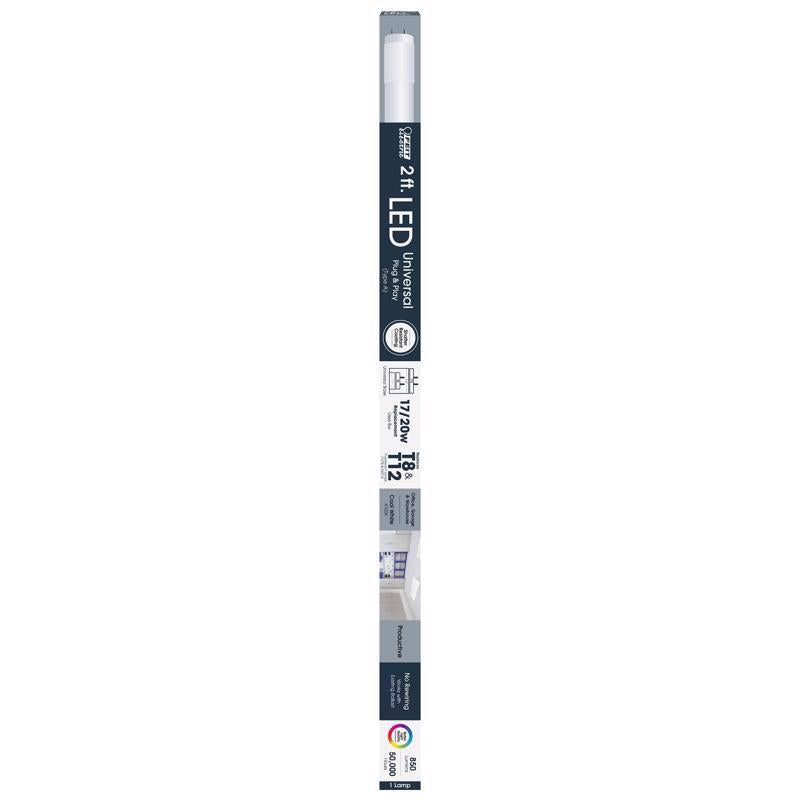 Feit Linear T8 G13 (Medium Bi-Pin) LED Bulb Cool White 20 Watt Equivalence