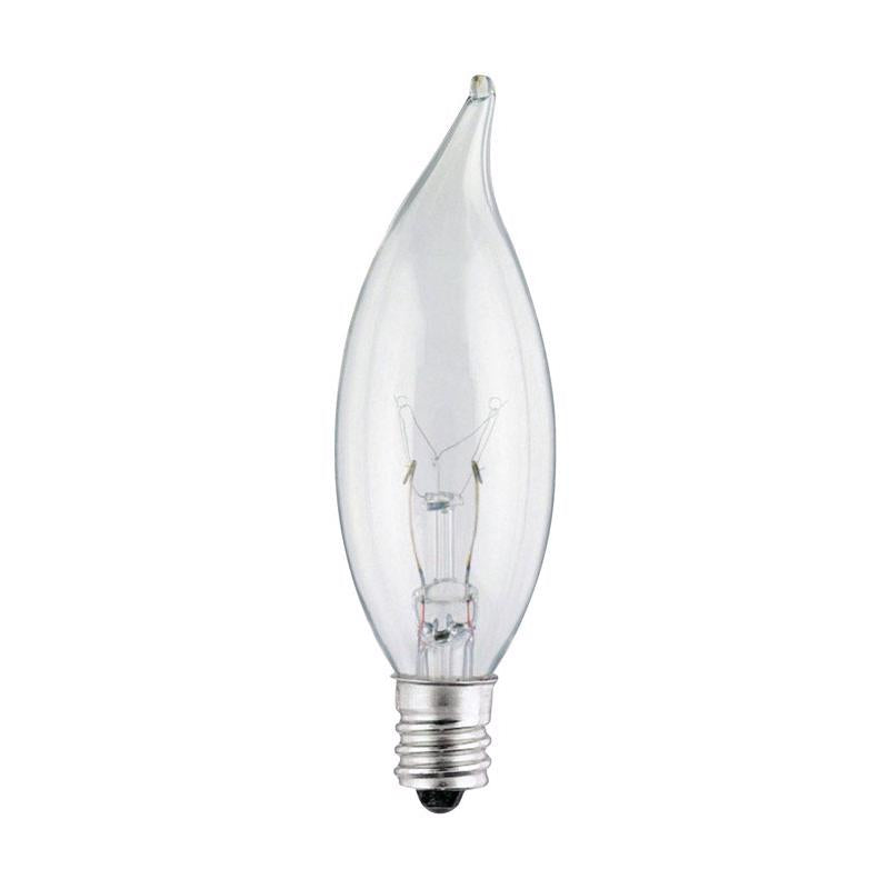 Westinghouse 25 W CA8 Decorative Incandescent Bulb E12 (Candelabra) Warm White 25 pk