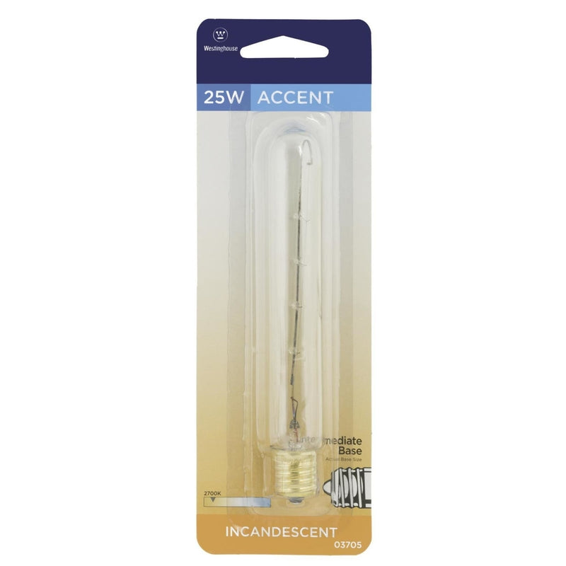Westinghouse 25 W T6.5 Tubular Incandescent Bulb E17 (Intermediate) White