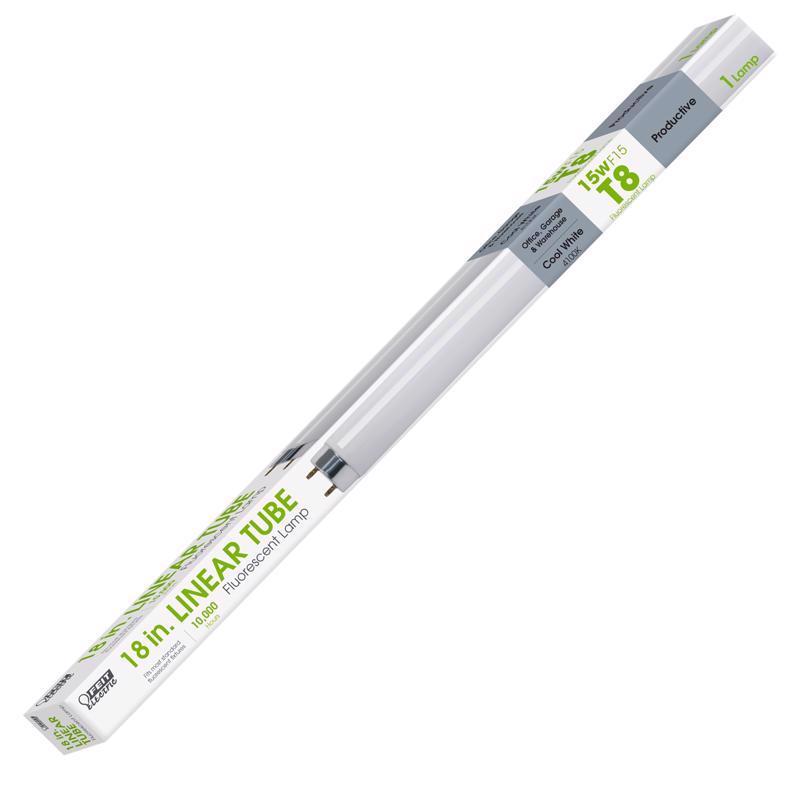 Feit Legacy Bulbs 15 W T8 1.1 in. D X 17.7 in. L Fluorescent Bulb Cool White Linear 4100 K