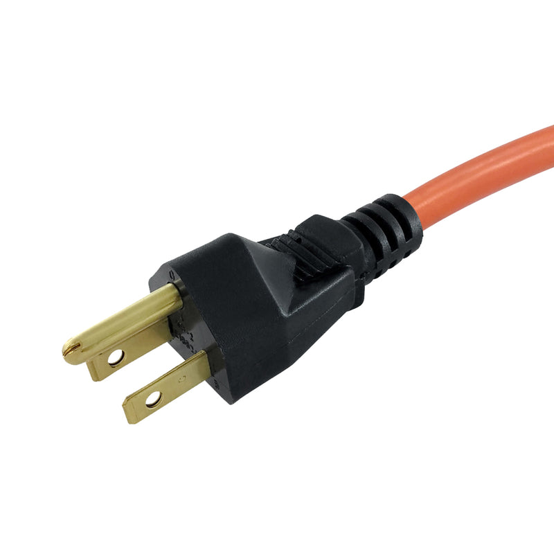 Projex Indoor 10 ft. L Orange Extension Cord 14/3
