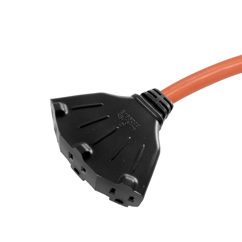 Projex Indoor 10 ft. L Orange Extension Cord 14/3