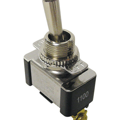 Gardner Bender 20 amps Single Pole Toggle Switch Black/Silver