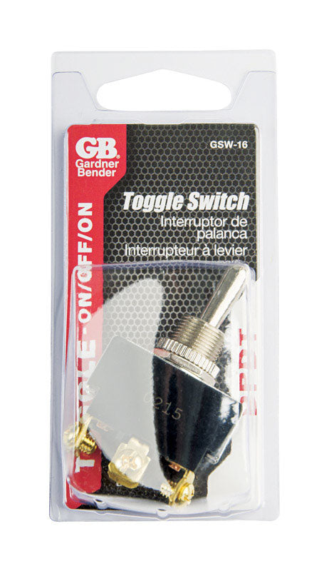 Gardner Bender 20 amps Toggle Switch Silver