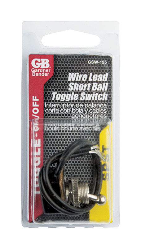 Gardner Bender 20 amps Single Pole Toggle Switch Silver