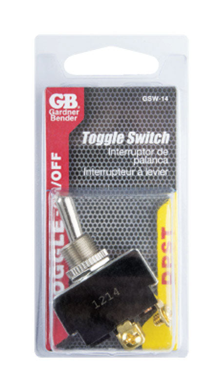 Gardner Bender 20 amps Toggle Switch Silver