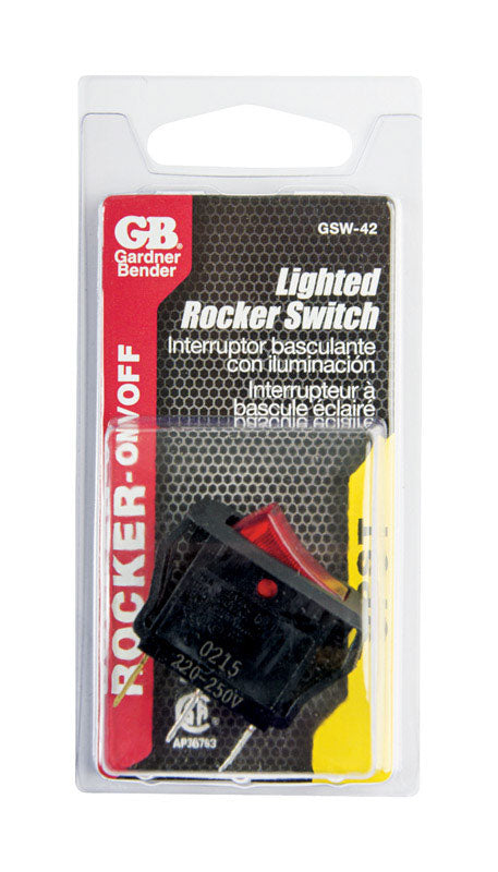 Gardner Bender 16 amps Appliance Switch Black