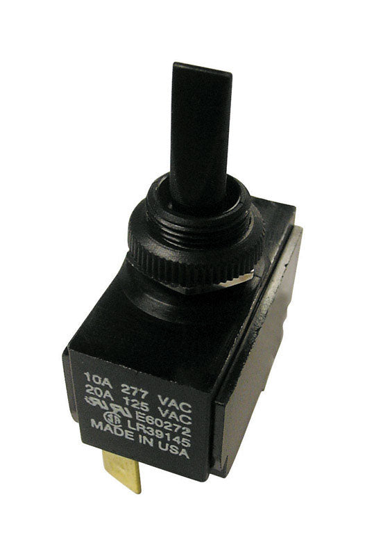Gardner Bender 20 amps Toggle Switch Black