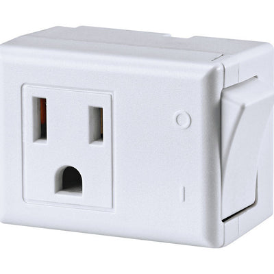 Leviton Grounded 1 outlets Switch Tap Adapter