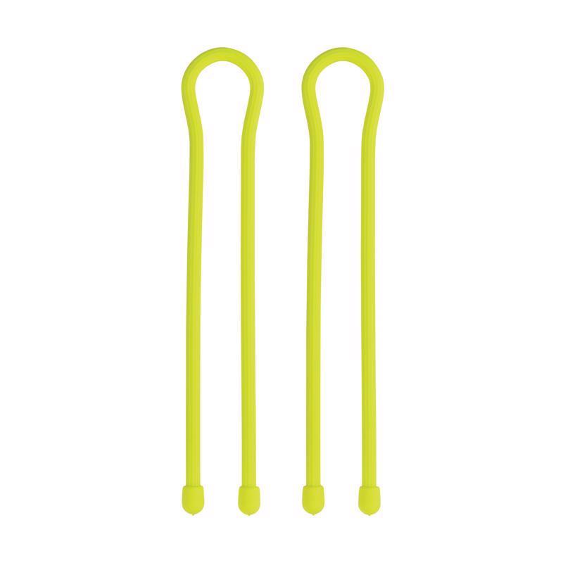 Nite Ize Gear Tie 18 in. L Yellow Twist Ties 2 pk