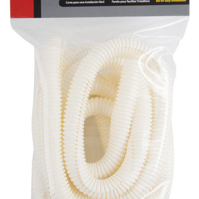 Gardner Bender 8 ft. L White Polyethylene Flex Tube