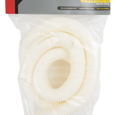 Gardner Bender 60 in. L White Polyethylene Flex Tube