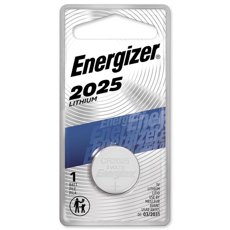 Energizer Lithium 2025 3 V Keyless Entry Battery