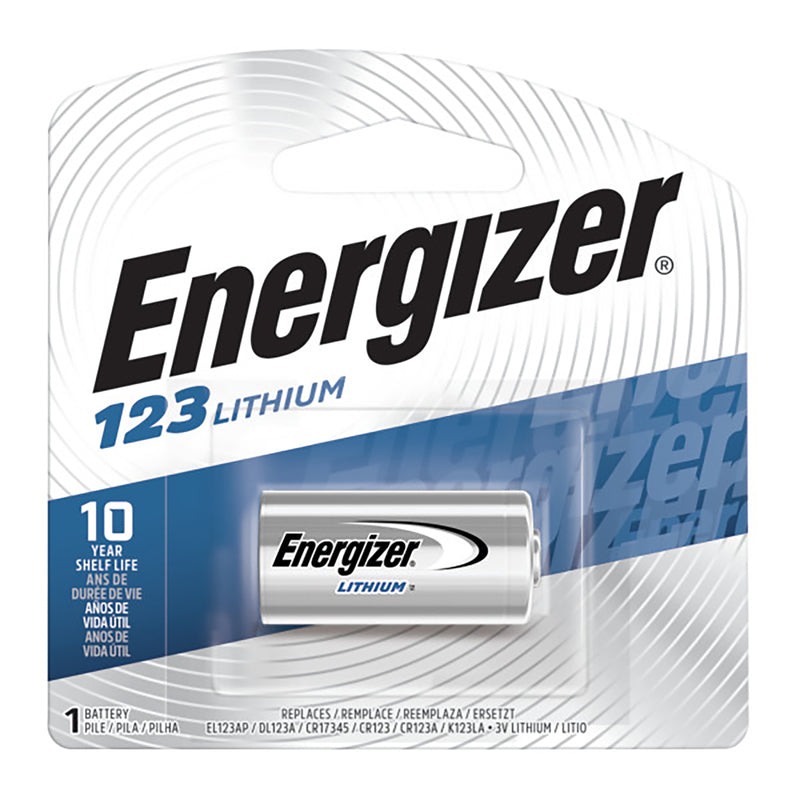 Energizer Lithium 123 3 V Camera Battery