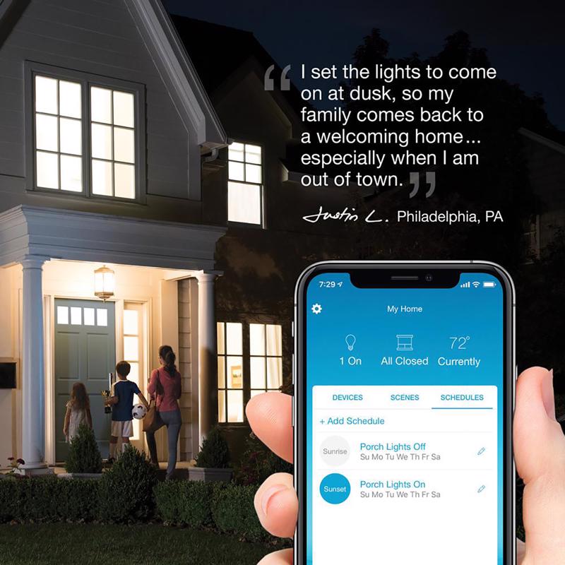 Lutron Caseta White 150 W Wireless Smart-Enabled Dimmer Switch w/Remote Control
