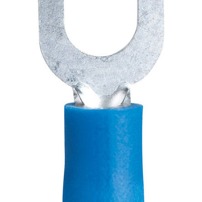 Gardner Bender 16-14 Ga. Insulated Wire Spade Terminal Blue 20 pk