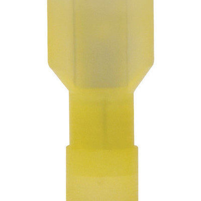 Gardner Bender 12-10 Ga. Insulated Wire Male Disconnect Yellow 4 pk