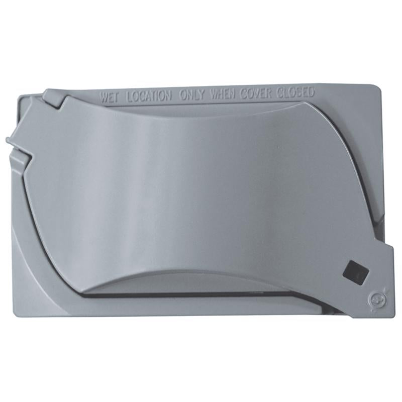 Sigma Electric Rectangle Plastic 1 gang 4.76 in. H X 3.01 in. W Universal Cover