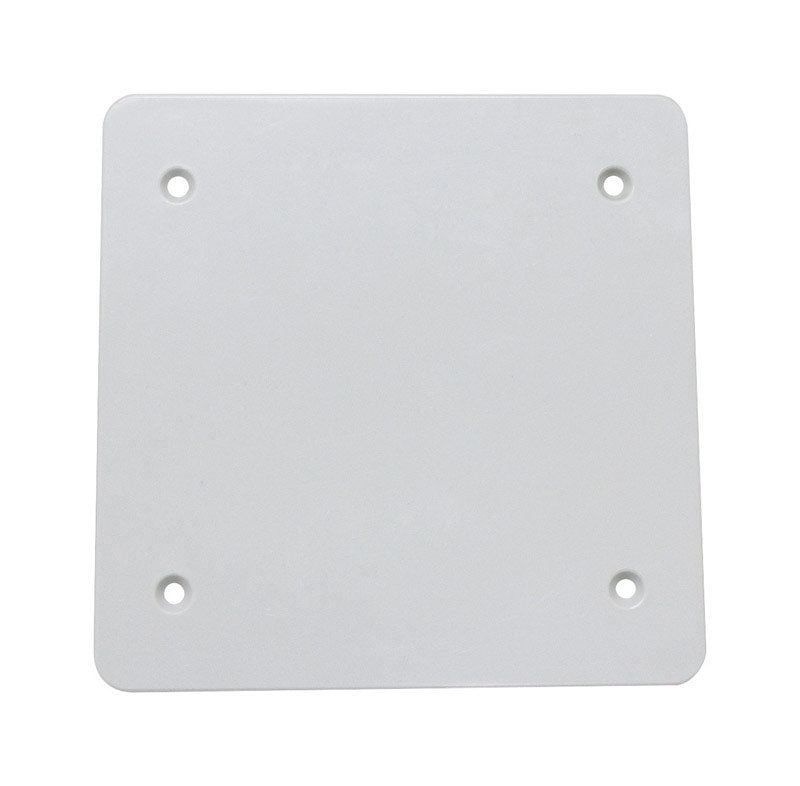 Sigma Electric Square Plastic 2 gang 4.84 in. H X 4.84 in. W Flat Box Cover