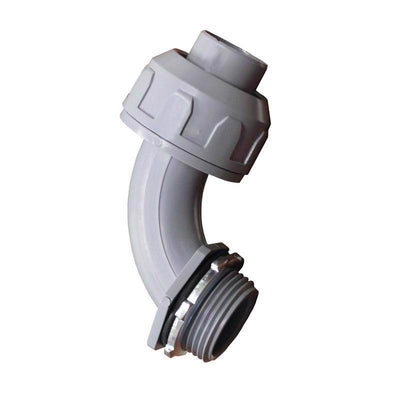 Sigma Electric ProConnex 1/2 in. D Plastic 90 Degree Connector For Liquid Tight
