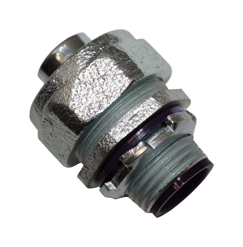 Sigma Electric ProConnex 1/2 in. D Zinc-Plated Iron Straight Connector For Liquid Tight