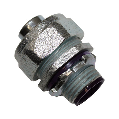 Sigma Electric ProConnex 1/2 in. D Zinc-Plated Iron Straight Connector For Liquid Tight