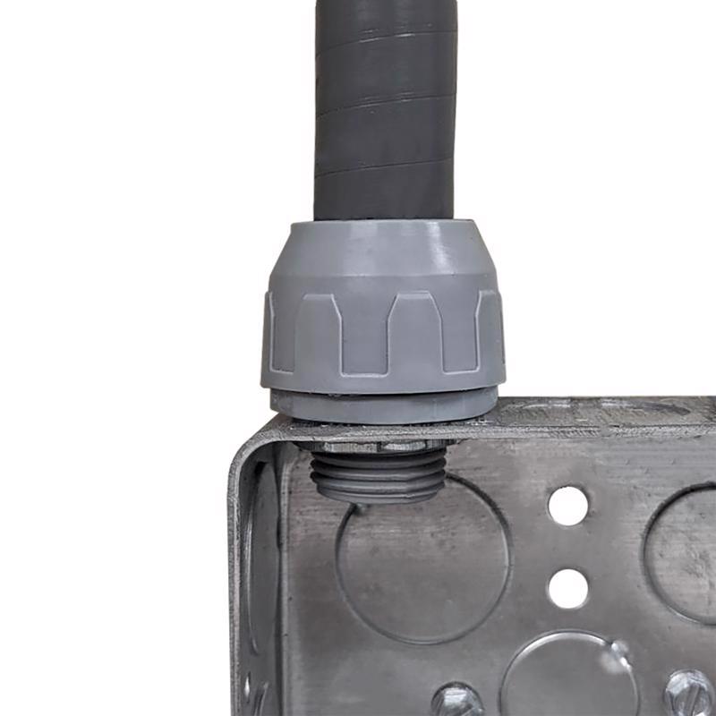 Sigma Electric ProConnex 3/4 in. D Plastic Straight Connector For Liquid Tight