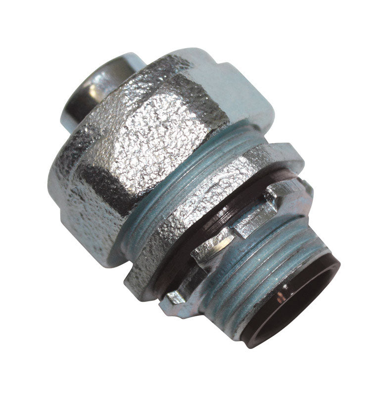 Sigma Electric ProConnex 3/4 in. D Zinc-Plated Iron Straight Connector For Liquid Tight