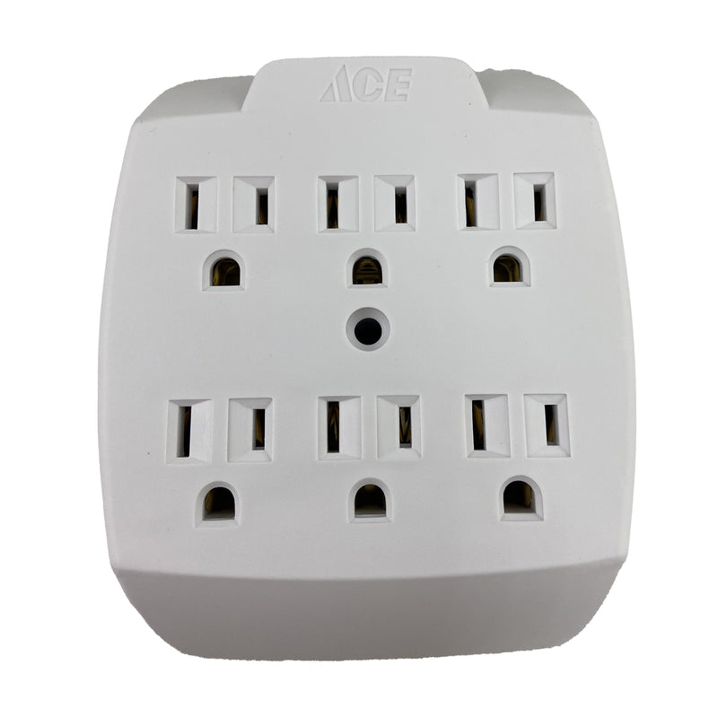 Projex Grounded 6 outlets Adapter