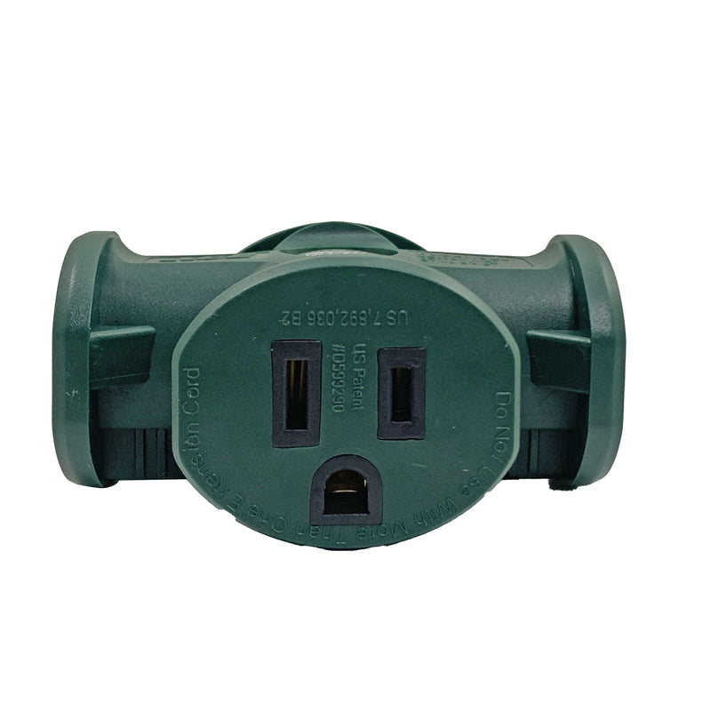 Projex Grounded 3 outlets Triple Tap Adapter