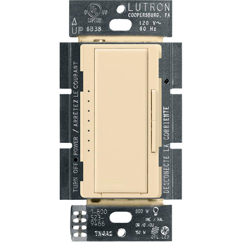 Lutron Maestro Ivory 150 W 3-Way Dimmer Switch