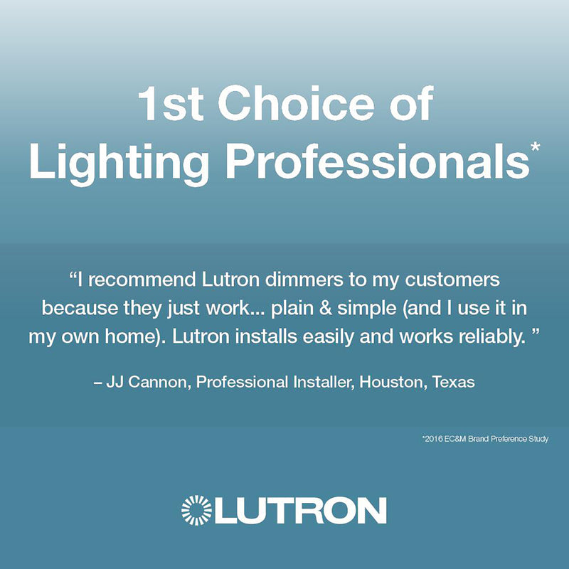 Lutron Maestro Ivory 150 W 3-Way Dimmer Switch
