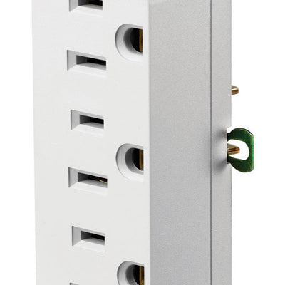 Leviton Grounded 3 outlets Outlet Adapter