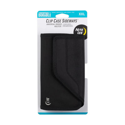 Nite Ize Clip Case Black XXL Sideways Cell Phone Case For Universal