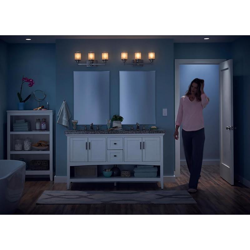 Lutron Maestro White 150 W Motion Sensor Dimmer Switch