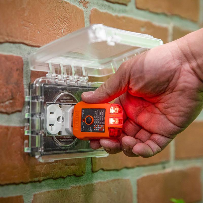Klein Tools LED GFCI Receptacle Tester